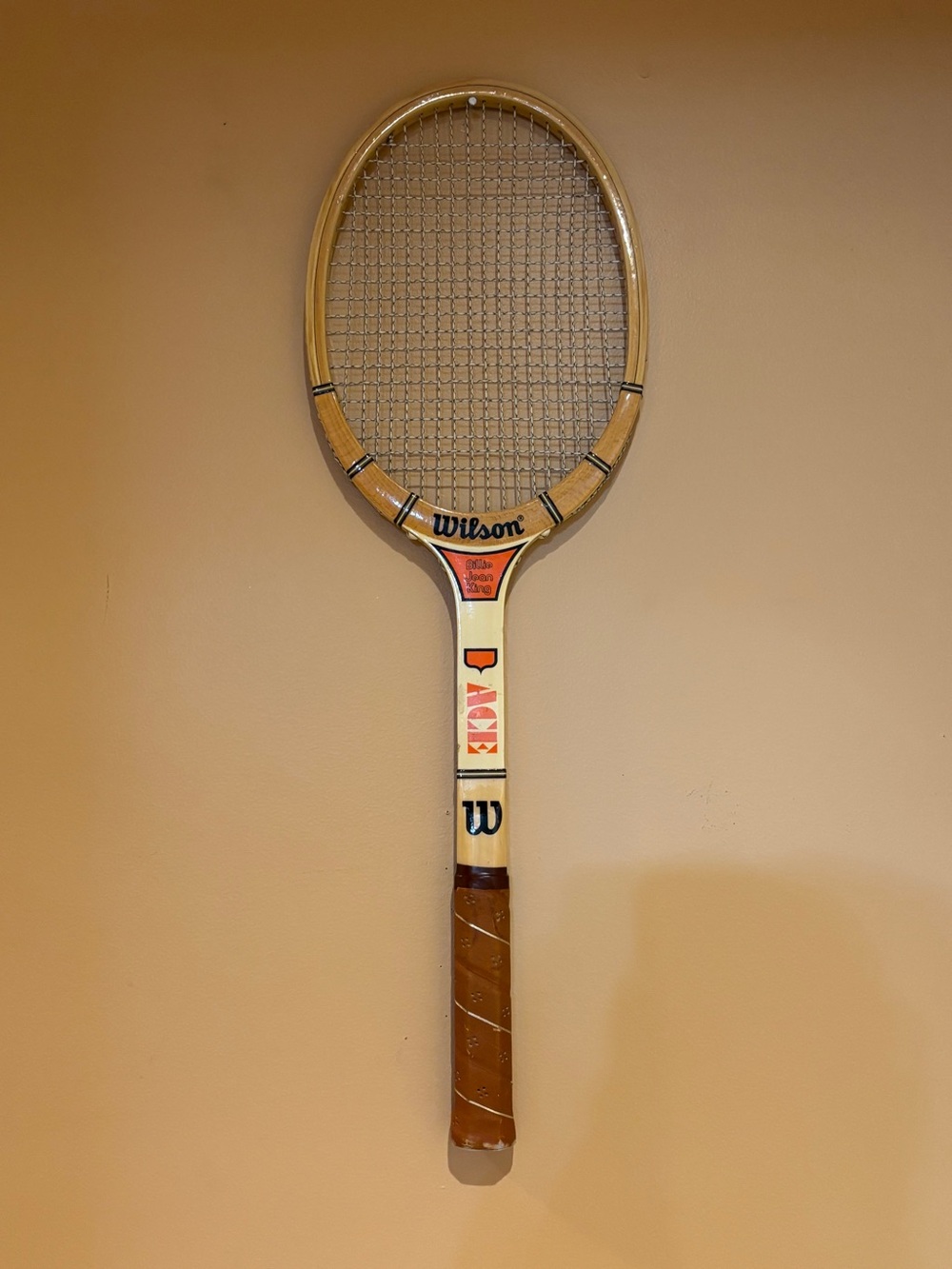 Wilson Billie Jean King ACE Strata-Bow Vintage Tennis Racket